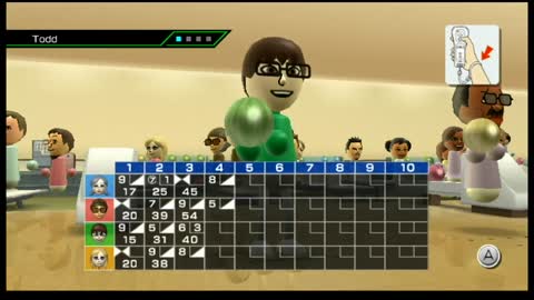 Wii Sports Bowling Game14 Part1