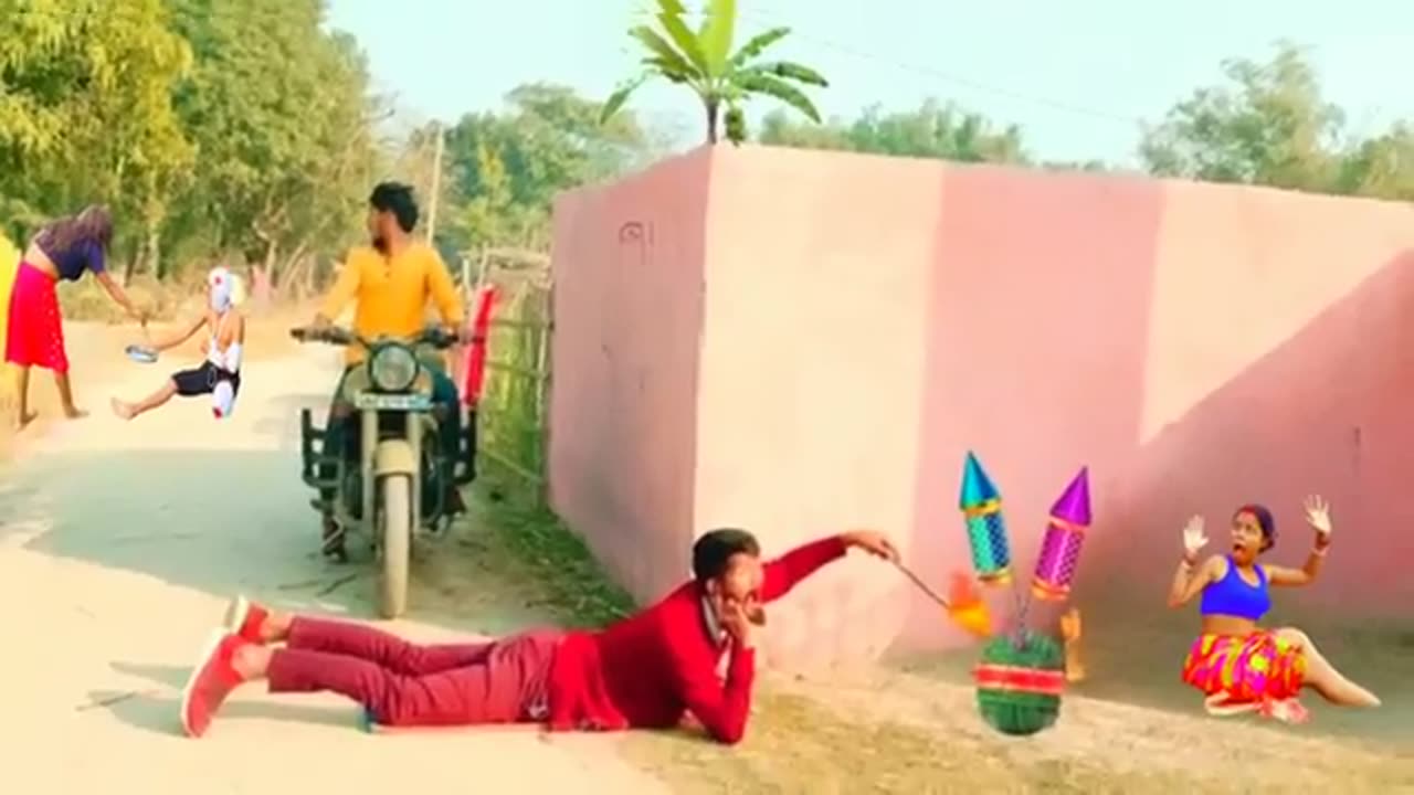 Must watch new comedy action video 📹