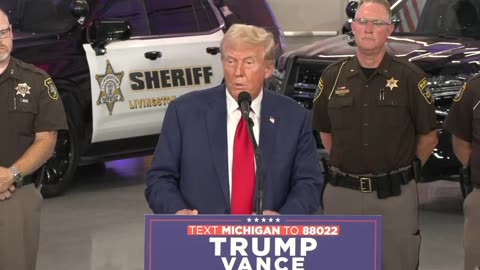 Mchigan Law Enforcement for President Trump!