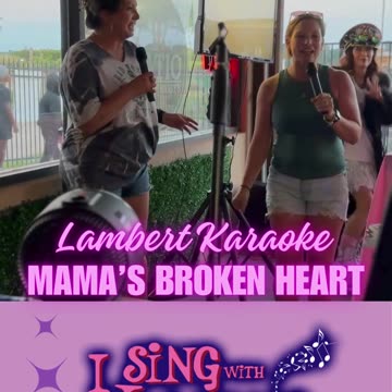 Lambert Karaoke | Mama's Broken Heart Cover | I Sing With Jeannie Karaoke