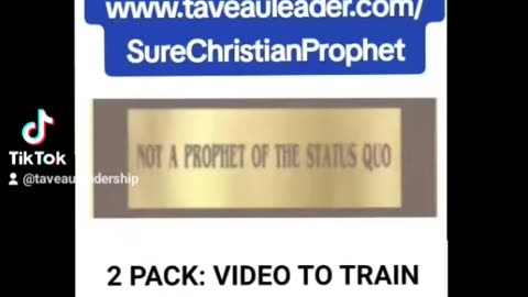 UR 2 Pack Video Link. FOR OFFICE PROPHECY MATURITY