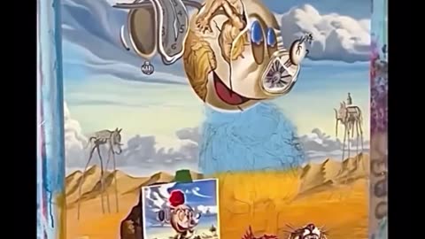 “Dali Mouse” Time Lapse Painting