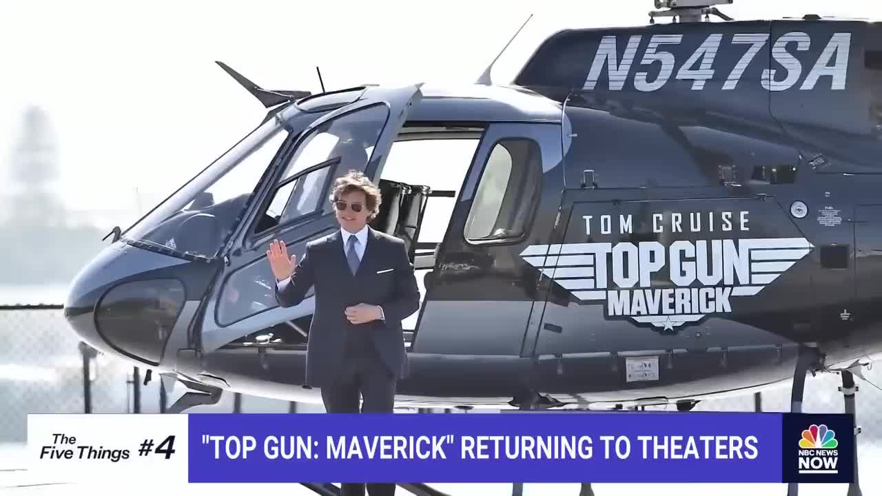 "TOP GUN: MAVERICK" RETURNING TO THEATERS