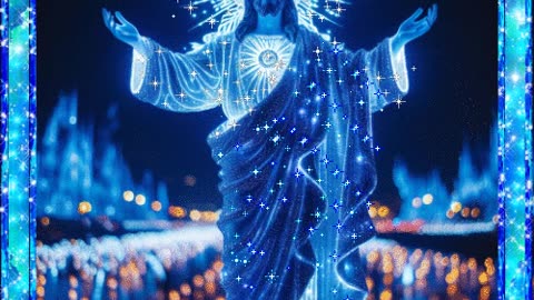 JESUS CHRIST IN BLUE