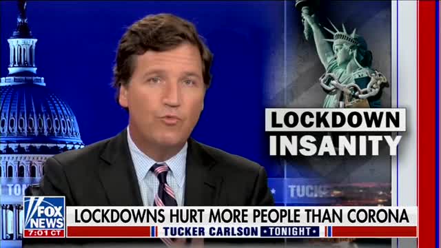 Tucker Slams the Failed COVID Jabs —Encourages Lawsuits Against Pro-Lockdown Officials