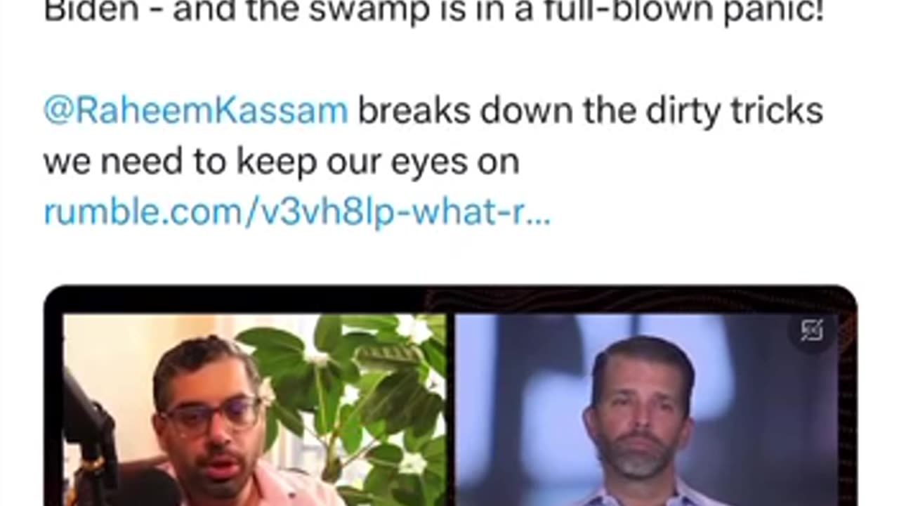 Trump Jr | Raheem Kassam