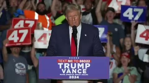 Donald Trump full speech at campaign rally in Greensboro, NC (Oct. 22, 2024)