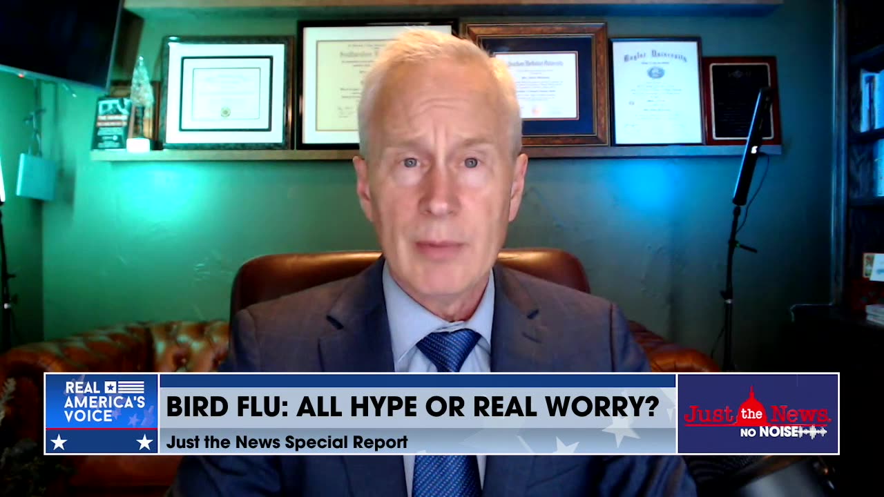 Dr. Peter McCullough: current bird flu strain connected to gain-of-function research