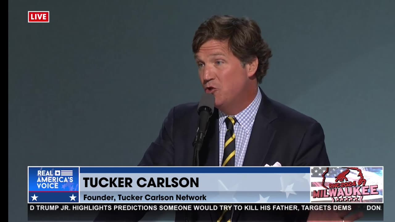 Tucker Carlson This is a leader of a Nation
