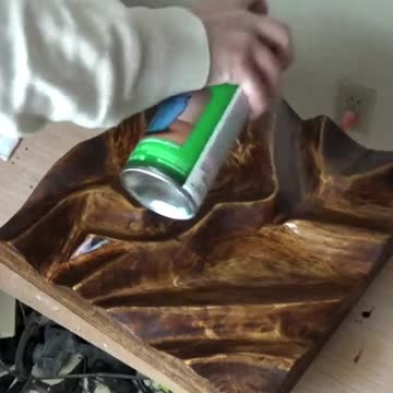 Baginnar wood carving well art! wood wall hanging craft ideas ! Woodworking well art!