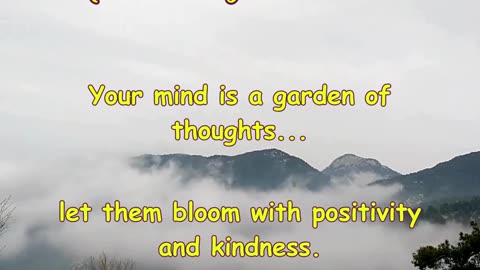 "Your Thoughts and Mind"