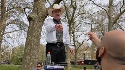 (3) Men of God - King of the Jews - Speakers Corner Hyde Park London 30-4-2023