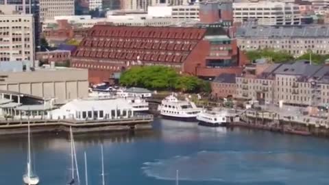 Free Stock Video For Everyone No Money - Star Spangled Banner - Boston USA