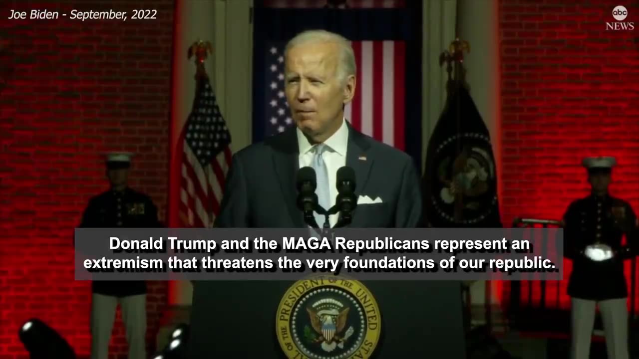 ICYMI: Biden said President Trump and MAGA Republicans represent extremism.