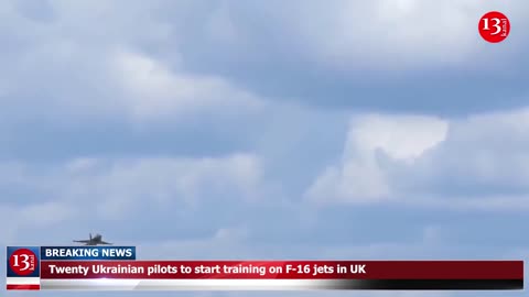 Twenty Ukrainian pilots to start training on F-16 jets in UK