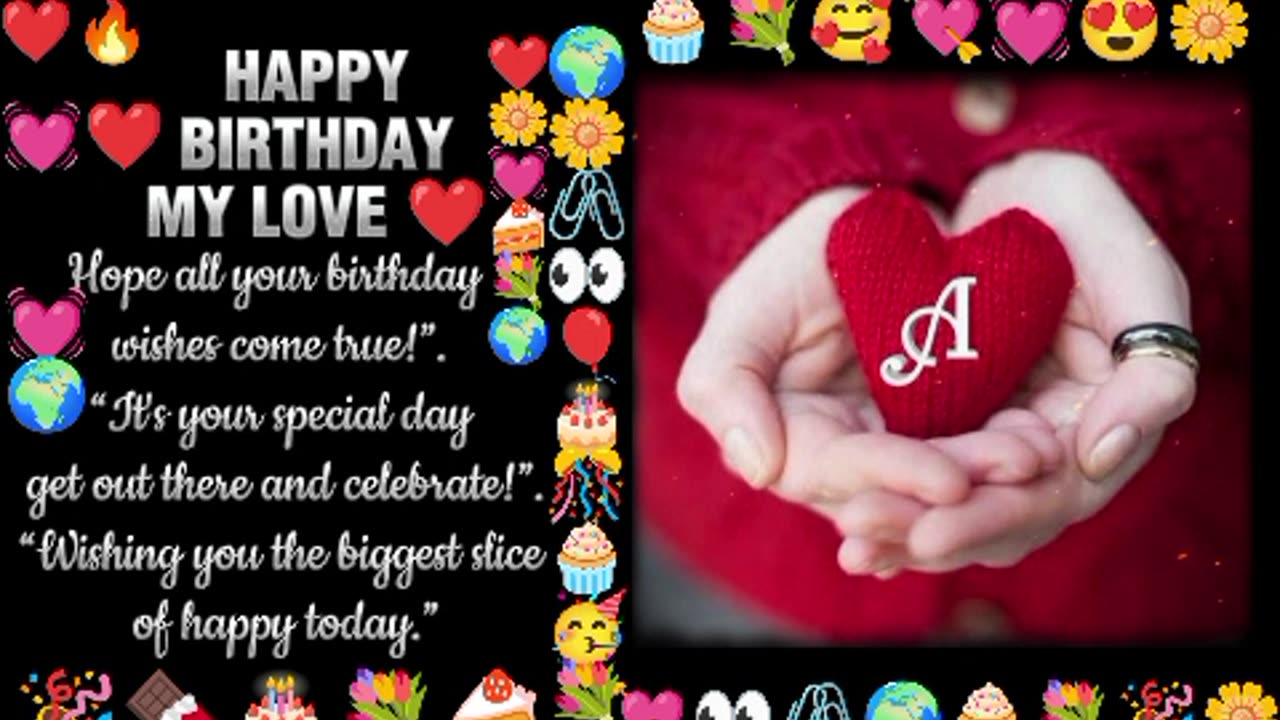 Happy birthday to you