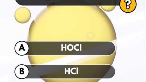 What is the chemical formula for hypochlorous acid?