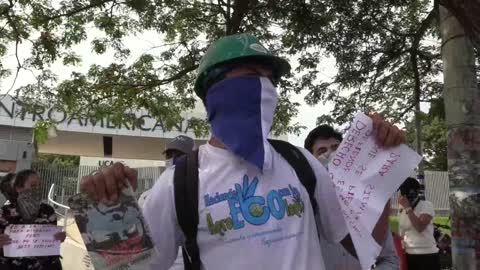 Manifestaciones estudiantiles en Nicaragua