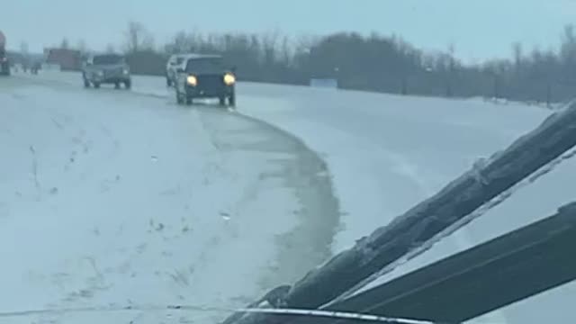 Freezing Rain on the Roads in Canada