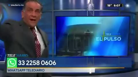 Mexican TV Host loses it live on "antivaxxers"