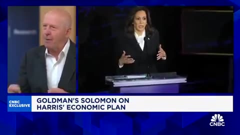 Goldman Sachs on Kamala Harris's claim they approved her plan - oops.