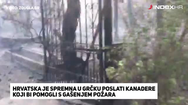 Apokaliptične scene požara iz Grčke