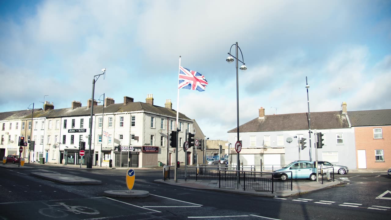Beautiful view of shoping area in uk