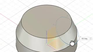 Fusion 360: Chamfer Distance and angle