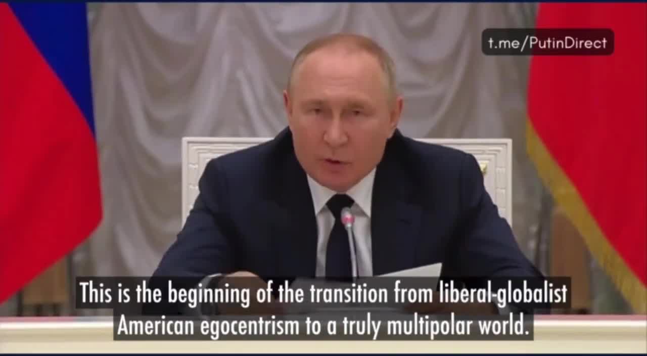 PUTIN: "Dies ist der Beginn des Übergangs