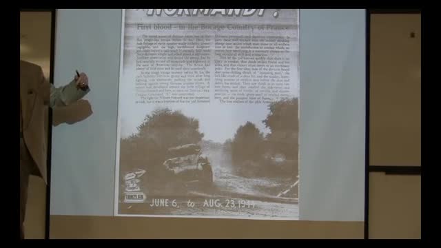 WW2 Tank Warfare - Normandy to the Elbe River - Col. Jack P. Libby - part 1