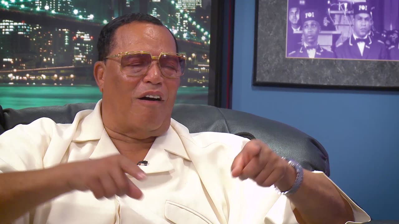 Minister Louis Farrakhan - Interview with Munir Muhammad