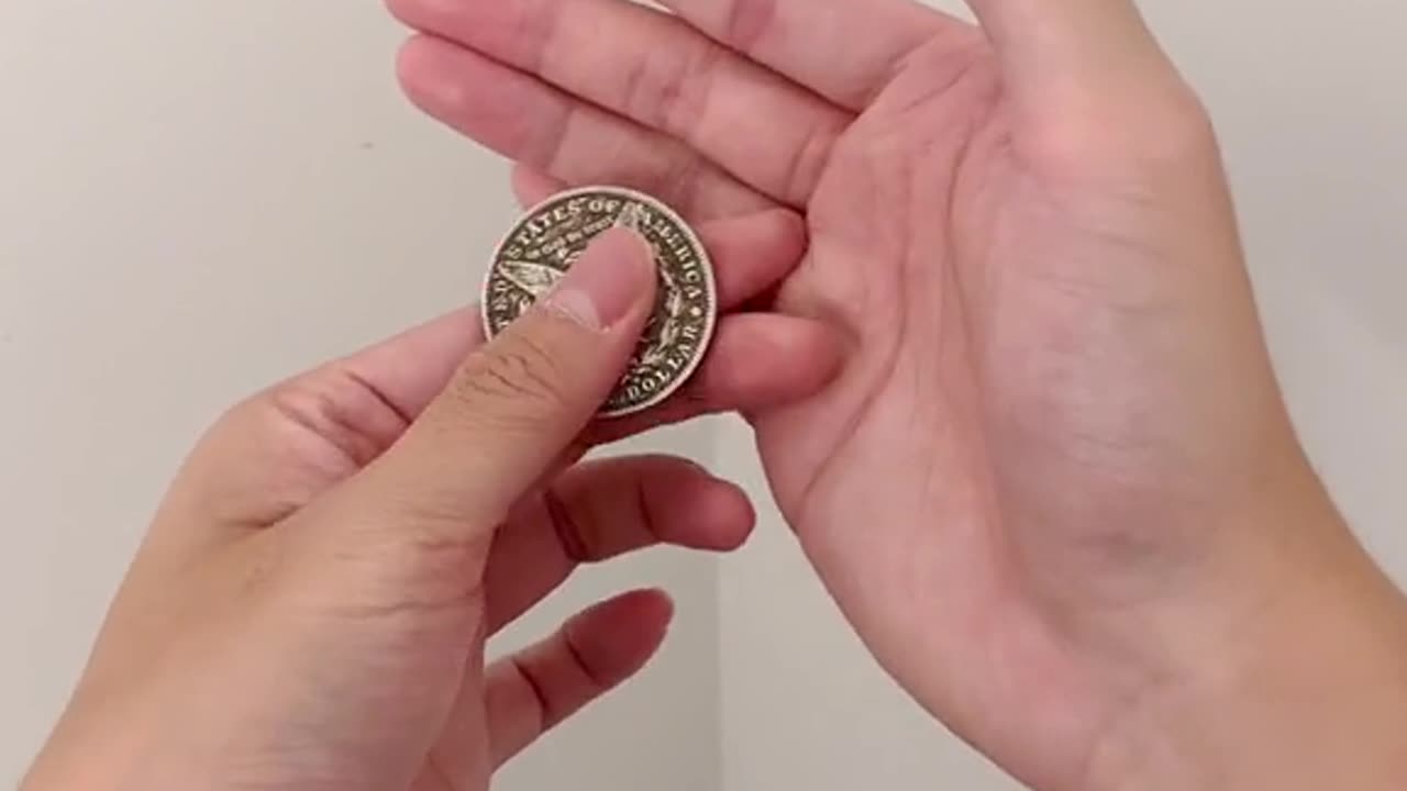 Coin magic trick