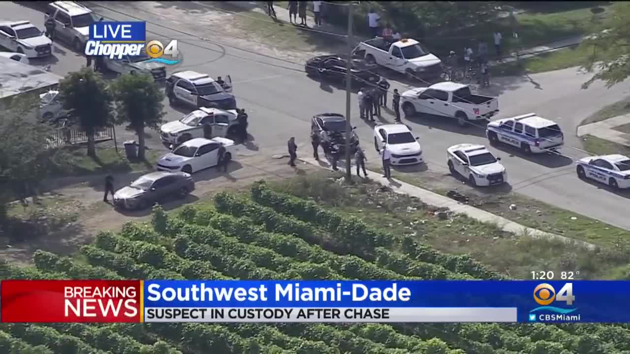 Possible Shooting Suspects On The Run, Bail Out In Florida City