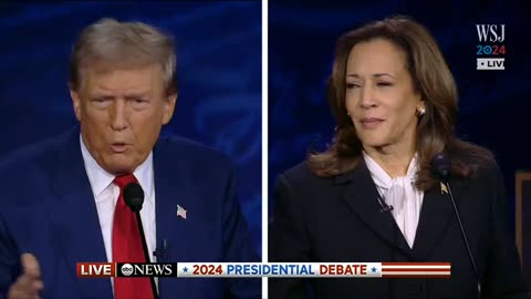 Trump vs. Harris 2024 Presidential Debate on Abortion