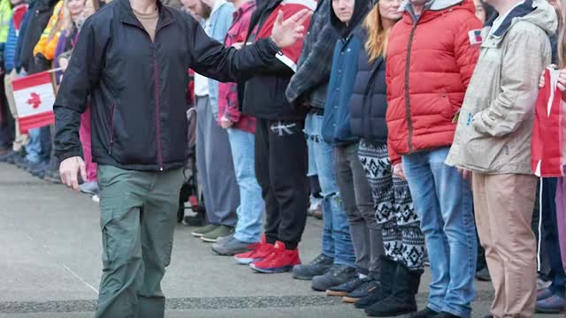 A Canadian Armed Forces (CAF) veteran began marching from Vancouver to Ottawa...