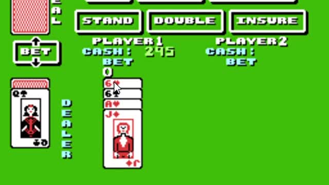 Nes retro Black Jack 8 bit