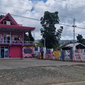 Hello Kitty Gas Station in Valencia City, Bukidnon