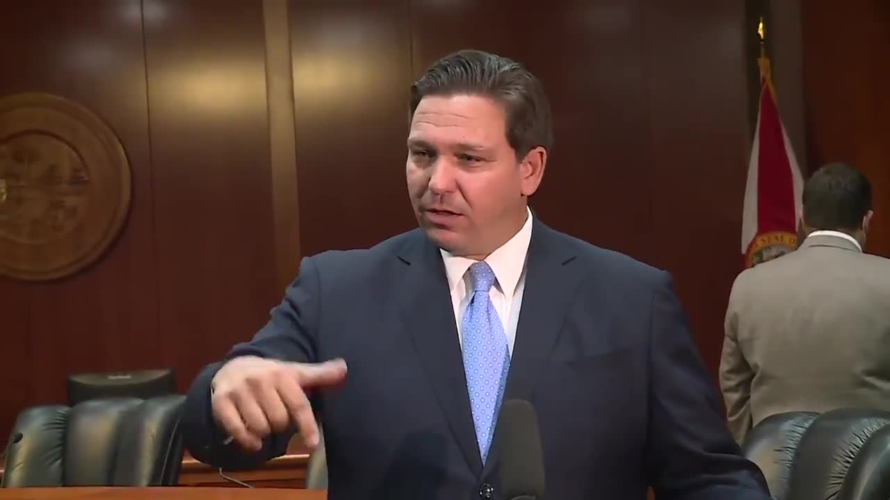 Florida Gov. Ron DeSantis refuses to acknowledge Joe Biden as the president-elect.