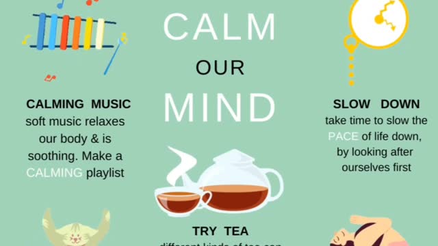 Ways To Relax And Calm Our Mind !!