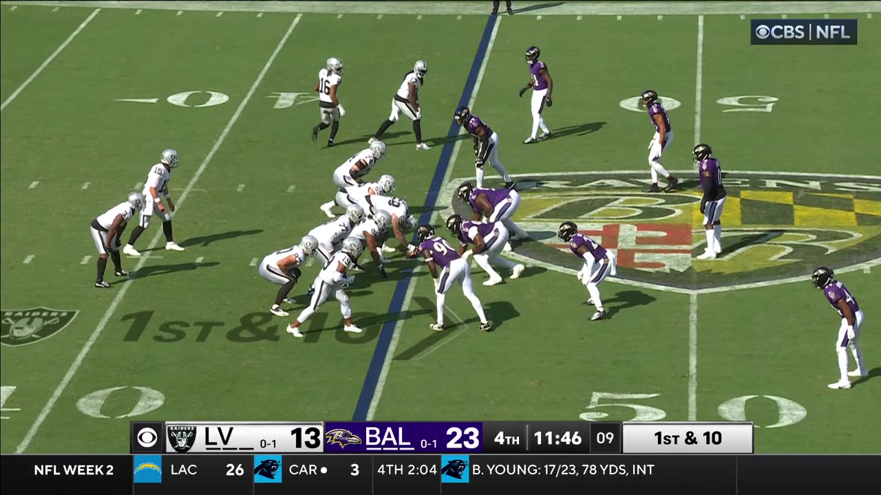 Las Vegas Raiders vs. Baltimore Ravens - 2024 Week 2 Game Highlights