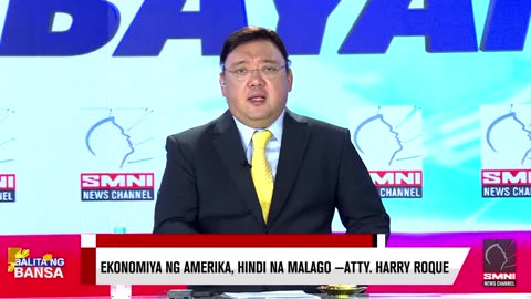 Ekonomiya ng Amerika, hindi na malago —Atty. Harry Roque