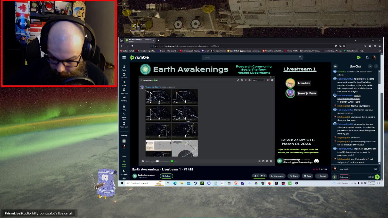 Listening To The Craziest Things Flat Earthers Believe Part 62