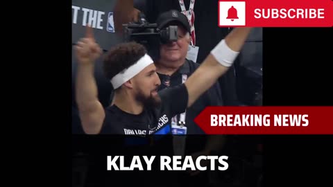 Klay Thompson Reacts To Warriors Return