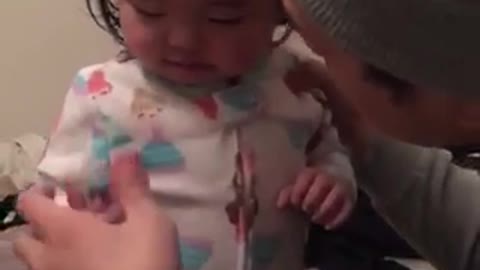 Baby Gives Fist Pump