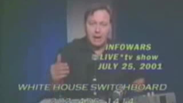 Alex Jones Predicts 9-11 Two Months Before it Happens