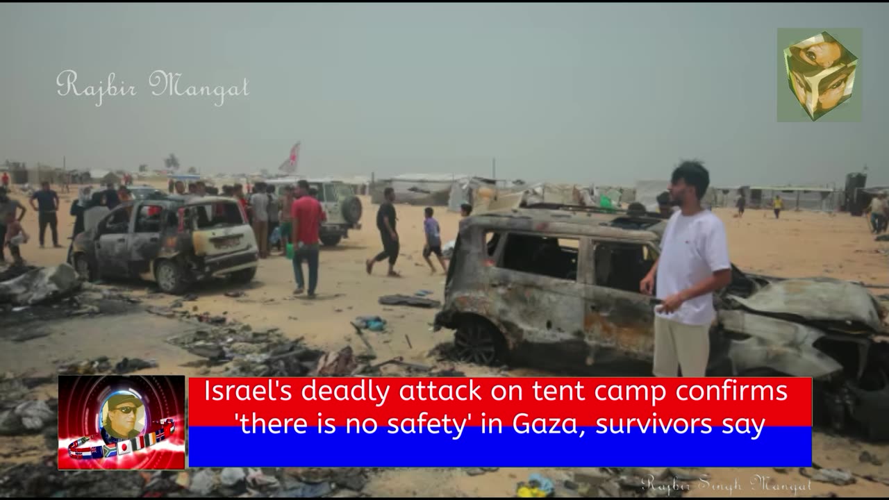 Israel's deadly attack on tent camp confirms 'there is no safety' in Gaza, survivors say