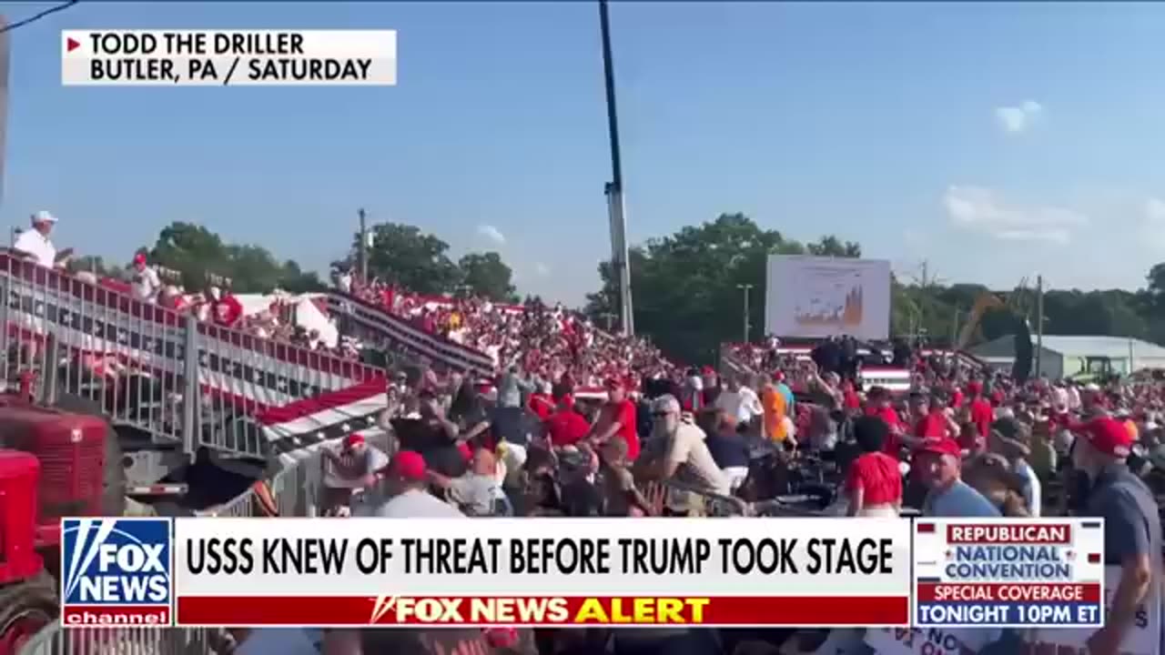 Secret Service reportedly knew of threat before Trump took the stage Fox News