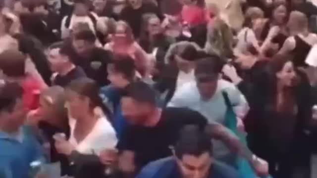 Netherlands Protestors - Party in the streets