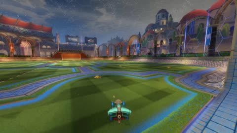 My first Rocket League air dribble!