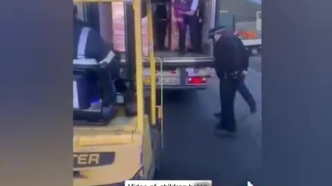 Children Rescued from the back of a truck in London